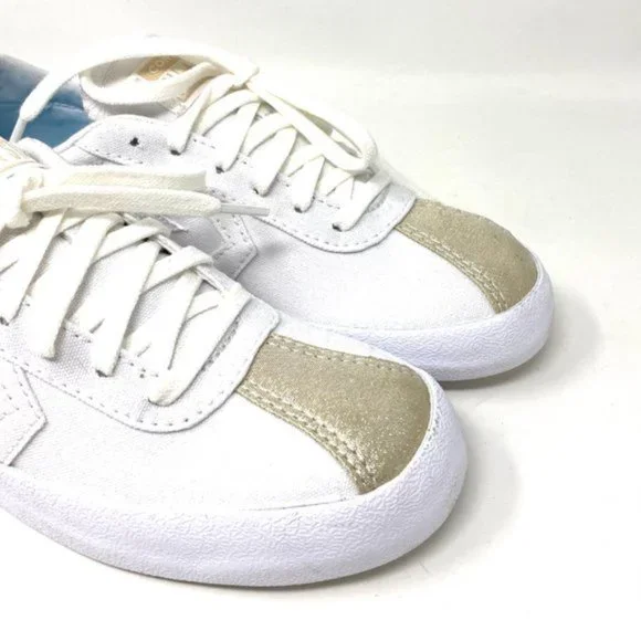Converse Women 568901C Breakpoint Metallic Industrial Glam Low Top White Sneaker - Picture 5 of 10